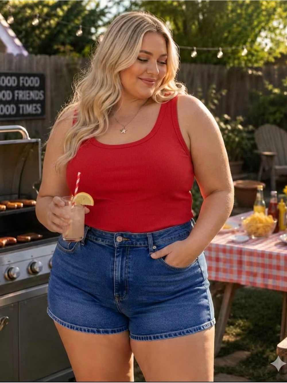 Women’s Levi’s Summer Classic Style 555 Dark Wash Denim Shorts - Picture 1 of 5